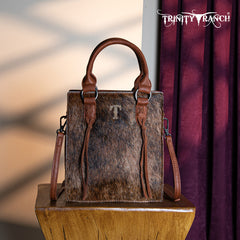 Trinity Ranch Hair On Cowhide Crossbody Phone Purse