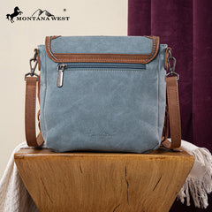 Montana West Flap Fringe Crossbody Purse