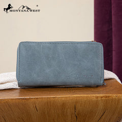 Montana West Cut-out Embroidered Wallet