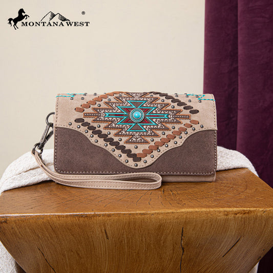 Montana West Aztec Collection Wallet