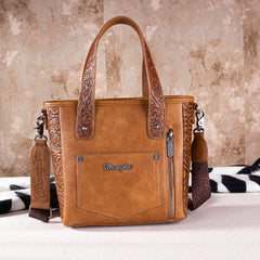 2024 New Wrangler Hair-On Cowhide Tote/Crossbody Bag Collection - Cowgirl Wear