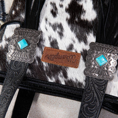 2024 New Wrangler Hair-On Cowhide Tote/Crossbody Bag Collection - Cowgirl Wear