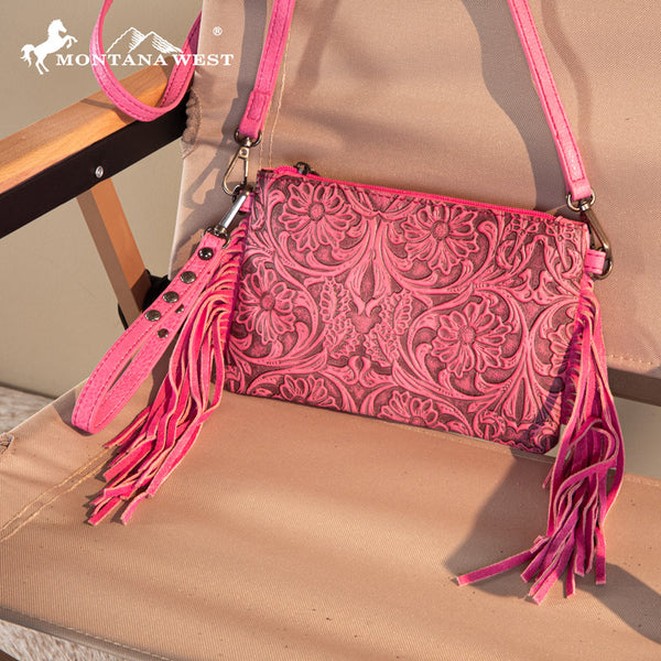 Montana West Tooled Collection Clutch/Crossbody – Cowgirl Wear