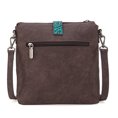 Montana West Buckle Studs Crossbody Bag