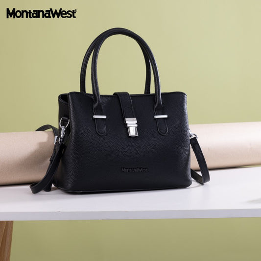 Montana West Buckle Crossbody Tote Bag - Limited Stock