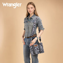 Wrangler Camo Print Tote Bag