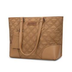 Wrangler Quilted Tote Bag Detachable Card Holder