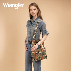 Wrangler Camo Print Tote Bag