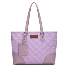 Wrangler Quilted Tote Bag Detachable Card Holder