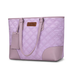 Wrangler Quilted Tote Bag Detachable Card Holder