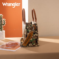 Wrangler Camo Print Tote Bag