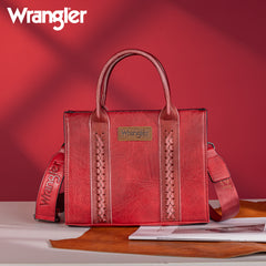 WG70-8120D  Wrangler Whipstitch Small Tote/Crossbody - Red