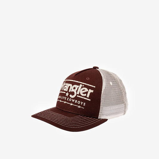 Wrangler Grit Cowboy Mesh Back Hat