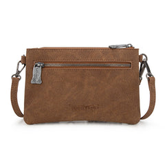 Trinity Ranch Floral Tooled Crossbody Purse