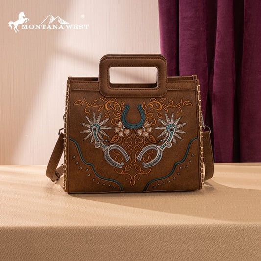 Montana West Western Embroidered Handbag