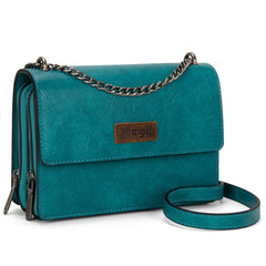 Wrangler Vintage Flap Crossbody Purse