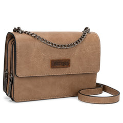 Wrangler Vintage Flap Crossbody Purse