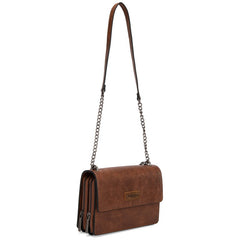 Wrangler Vintage Flap Crossbody Purse