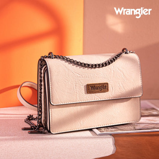 Wrangler Vintage Flap Crossbody Purse