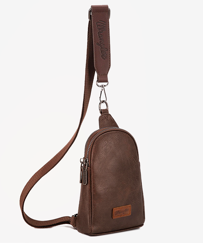 Wrangler Casual Plain Crossbody Sling Bag - Montana West World