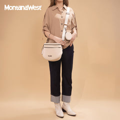 Montana West Dual Zipper Bum Bag