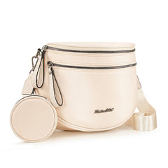 Montana West Dual Zipper Bum Bag