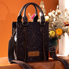 Wrangler Embossed Top Handle Crossbody