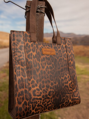 Wrangler Western All-over Leopard Print Tote Bag