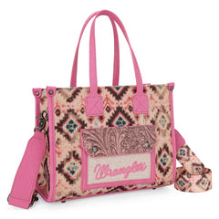 Wrangler Aztec Concealed Carry Canvas Tote