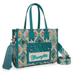 Wrangler Aztec Concealed Carry Canvas Tote