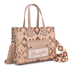 Wrangler Aztec Concealed Carry Canvas Tote