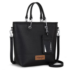 Wrangler Top Handle Tote Bag Detachable Key Ring Card Holder