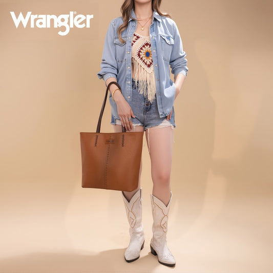 Wrangler Braided Tote Bag