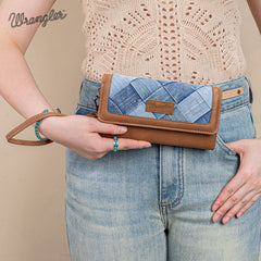 Wrangler Woven Denim Concealed Carry Tote Set