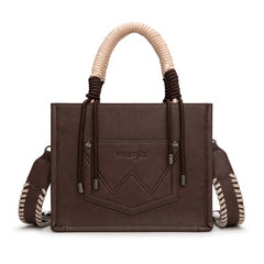 Wrangler CowPrint Rope Handle Tote Bag