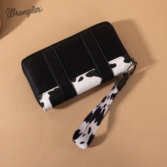 Wrangler Concealed Carry Leopard/Crocodile/Cow Pattern Tote/Crossbody Bag