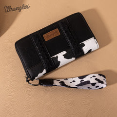 Wrangler Concealed Carry Leopard/Crocodile/Cow Pattern Tote/Crossbody Bag