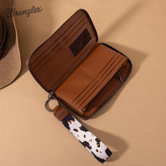 Wrangler Concealed Carry Leopard/Crocodile/Cow Pattern Tote/Crossbody Bag