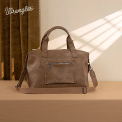 Wrangler Aztec Knitted Duffle Bag