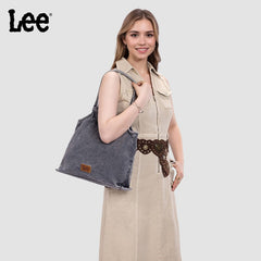 LEE Denim Canvas Tote Bag
