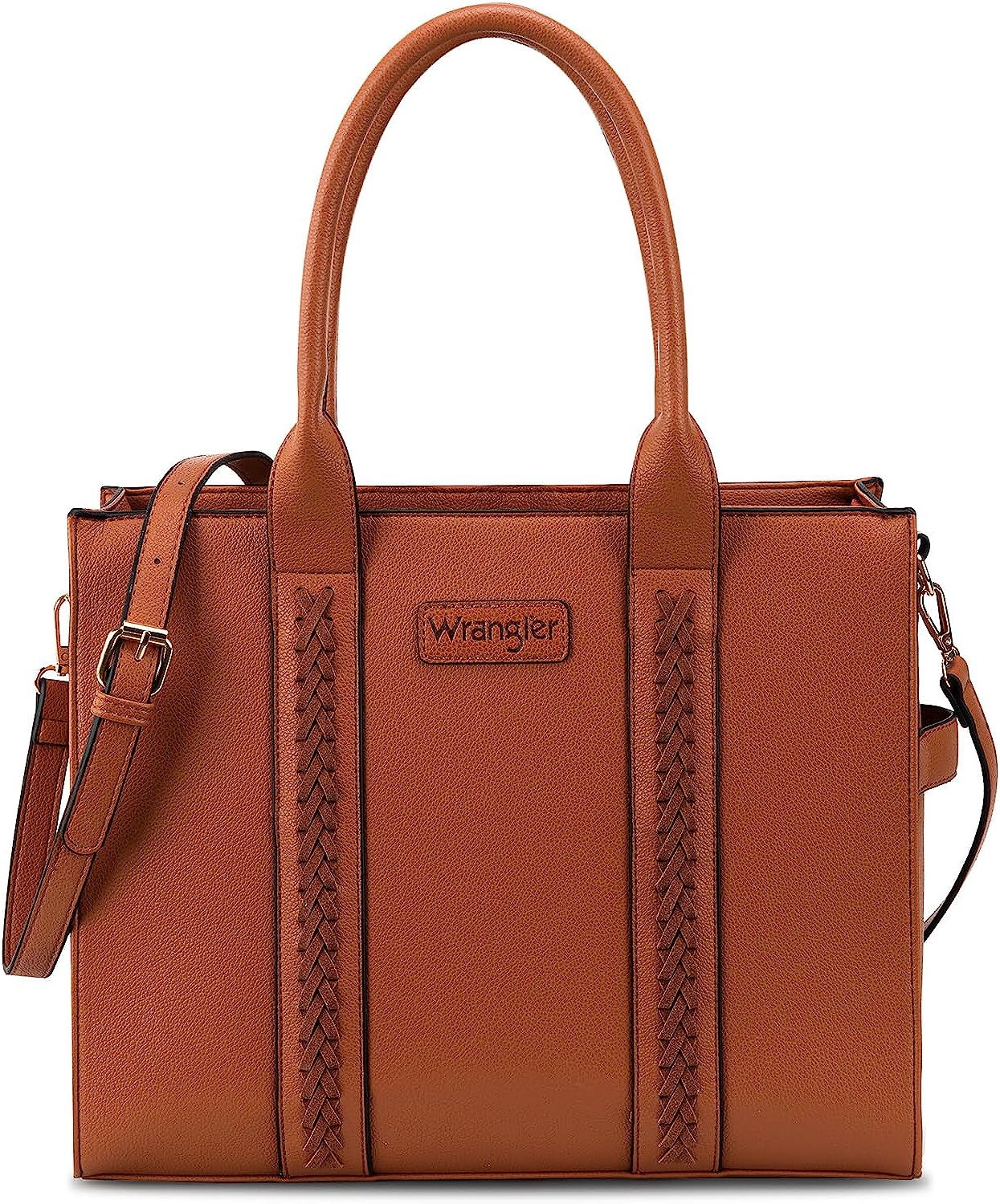 Wrangler Tote Bag for Women Zipper Shoulder Handbag - Cowgirl Wear