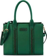 WG70-8317  Wrangler Carry-All Tote/Crossbody - Dark Green