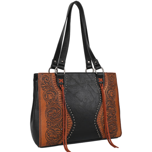 Trinity Ranch Tooled Collection Concealed Carry Tote