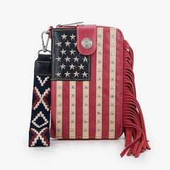 Montana West Liberty Doctor 3-Way Bag – Limited Edition Patriotic Fringe Handbag