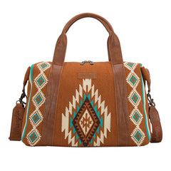 Wrangler Aztec Knitted Duffle Bag