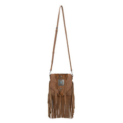 Trinity Ranch Fringe Hair-On Cowhide Crossbody
