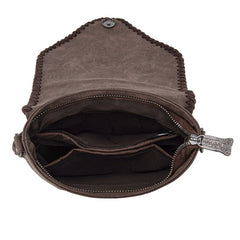 Trinity Ranch Fringe Hair-On Cowhide Crossbody