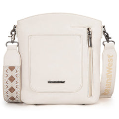 Montana West Double Compartments Crossbody Purse