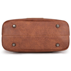 Montana West Double Compartments Crossbody Purse