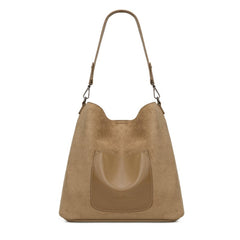 Montana West Boot Stitch Fringe Hobo Bag